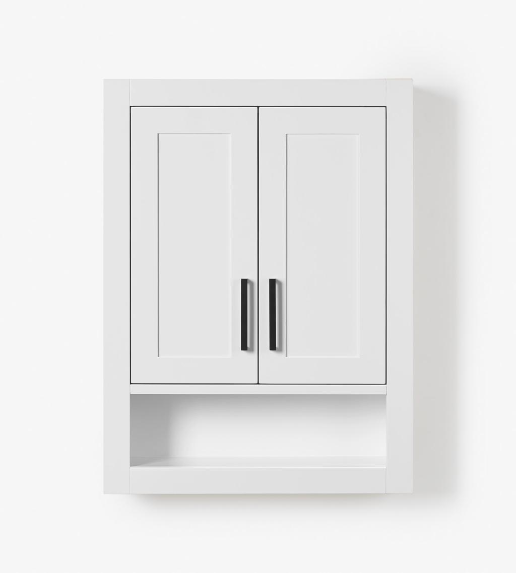 Tilacompany Hepburn Bathroom Wall Cabinet – 23" W × 31" H