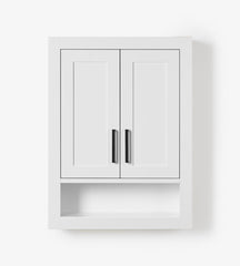 Tilacompany Hepburn Bathroom Wall Cabinet – 23" W × 31" H