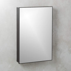 Tilacompany Infinity Black Medicine Cabinet 24" × 36"
