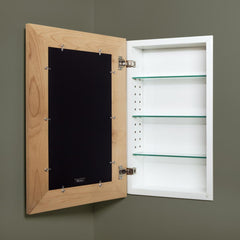Tilacompany 14" × 11" Landscape Mirrored Medicine Cabinet